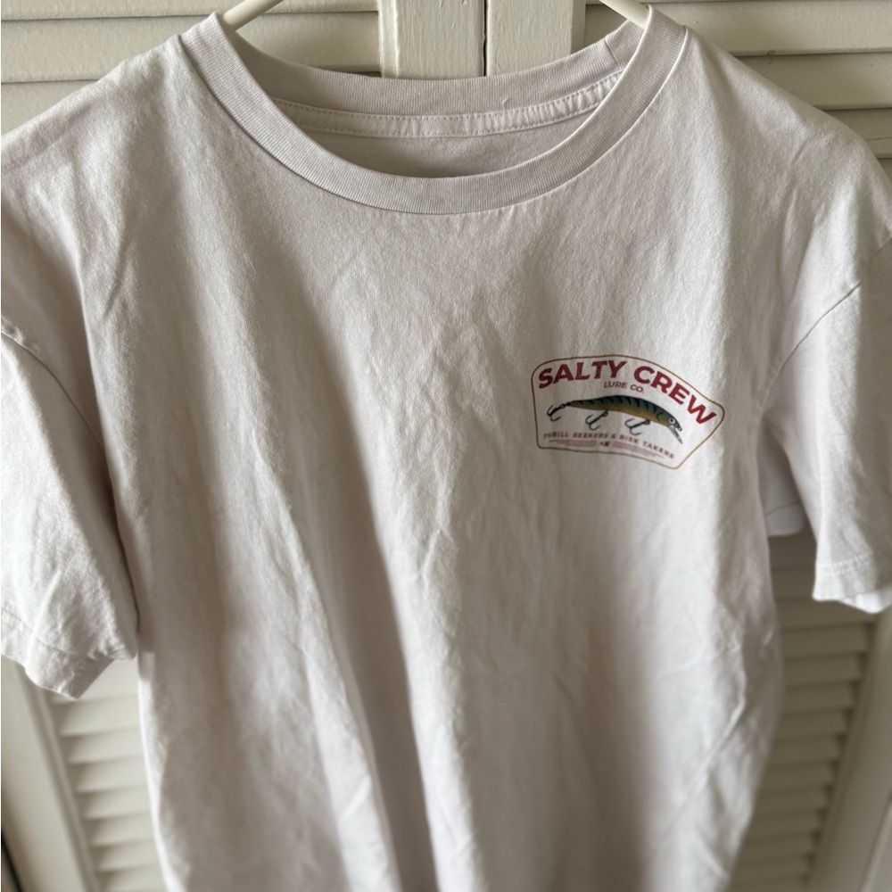 Salty Crew White Short Sleeve Men Tee